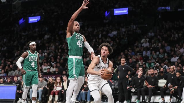Brooklyn Nets forward Jalen Wilson